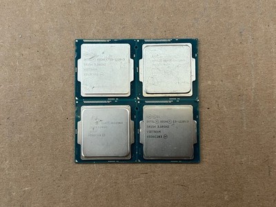 Lot of 4 SR154 Intel Xeon E3-1220 V3 4 Core 3.1GHz 8MB 5 GT/S 80W Processor