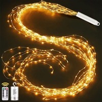 Lichterkette 200 Led 2M Batteriebetrieben Mit Timer Fernbedienung 8 Modi Deko
