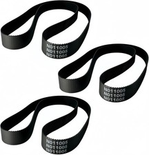 A12210 N011005 Air Compressor Drive Belt 3 Pack Heavy Duty Replacement