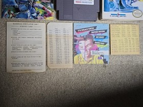 #838 Baseball Simulator 1000 (Nintendo NES) CIB Complete In Box TESTED & WORKING