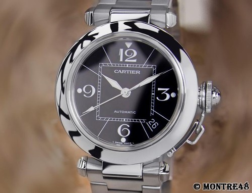 cartier pasha 2324 swiss made mens 35mm luxury swiss made