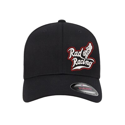 RAD Racing BMX Bike Side Logo Embroidered Flexfit Fitted Ball Cap