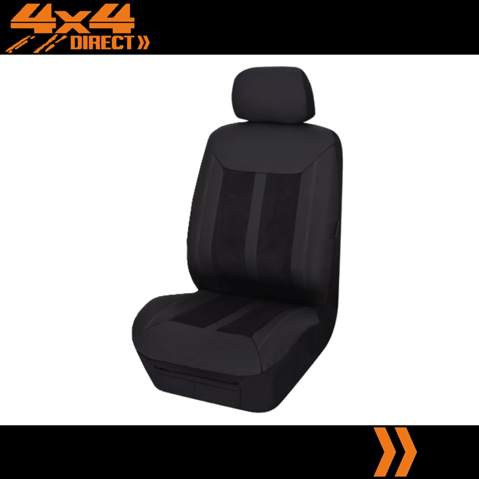 SINGLE PANELLED LEATHER LOOK SEAT COVER FOR MITSUBISHI TRITON ML