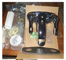 Moen 4925 Chateau Two-Handle Low Arc Bathroom Faucet - Chrome w/ drain assembly