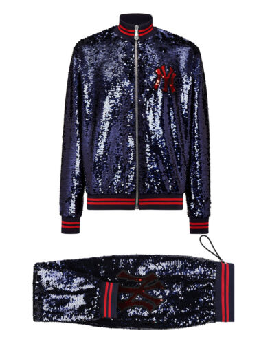 Limited Edition - Philipp Plein x New York Yankees Sequined Tracksuit Set - Picture 3 of 9