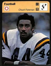 1977 Sportscaster #3314 Chuck Foreman HOF Series 33 Football NM  D87126