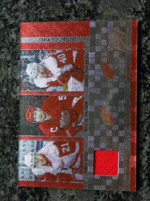 10/11 PANINI ZENITH DETROIT RED WINGS MOZAICS SINGLE JERSEY TOMAS TATAR SP