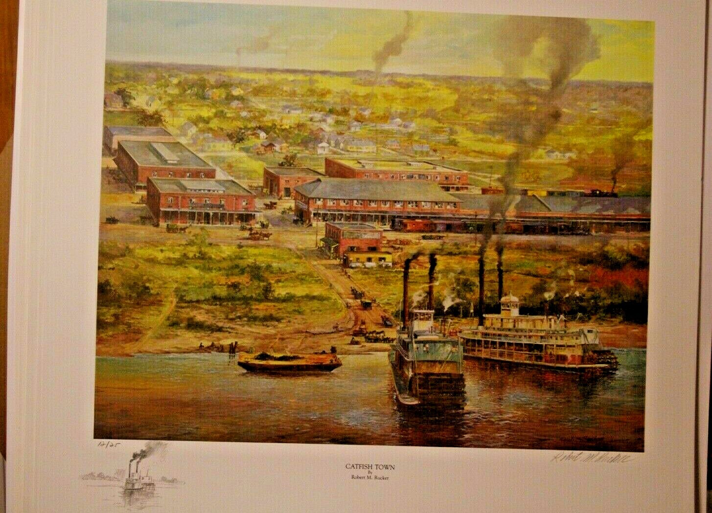 Robert Rucker Rare Remarque S/N print