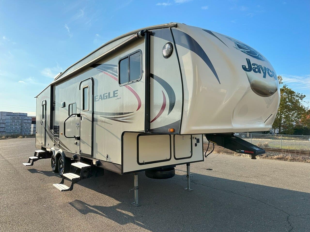 2016 JAYCO EAGLE 26.5BHS FIFTH WHEEL TRAVEL TRAILER BUNK BEDS "PROJECT