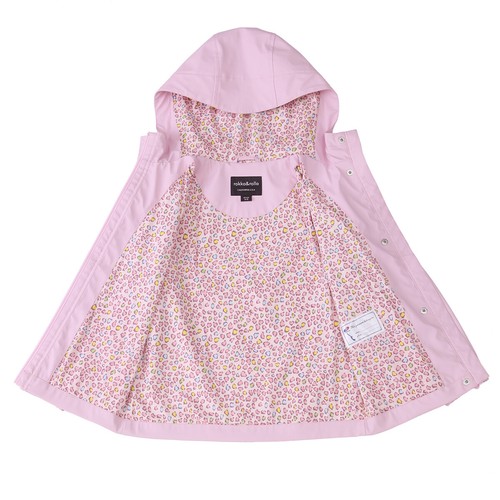 Rokka&Rolla Girls' Rain Jacket Waterproof Rubber Slicker Toddler Raincoat Kids - Picture 16 of 19