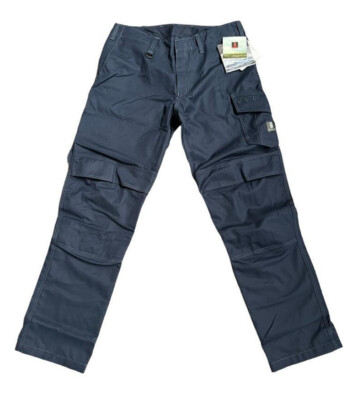 Arbeitshose Mascot Hose mit Knietaschen Multisafe schwarzblau Größe: C54-lang