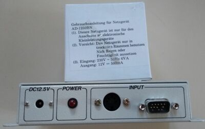 Multi-user intelligence box MKV-102e 1x DIN5 + VGA auf 2x DIN5 + VGA15pol KVM