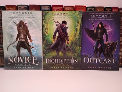 Taran Matharu Summoner Series Set 3 Bks Novice Inquisition Outcast TPB Fantasy