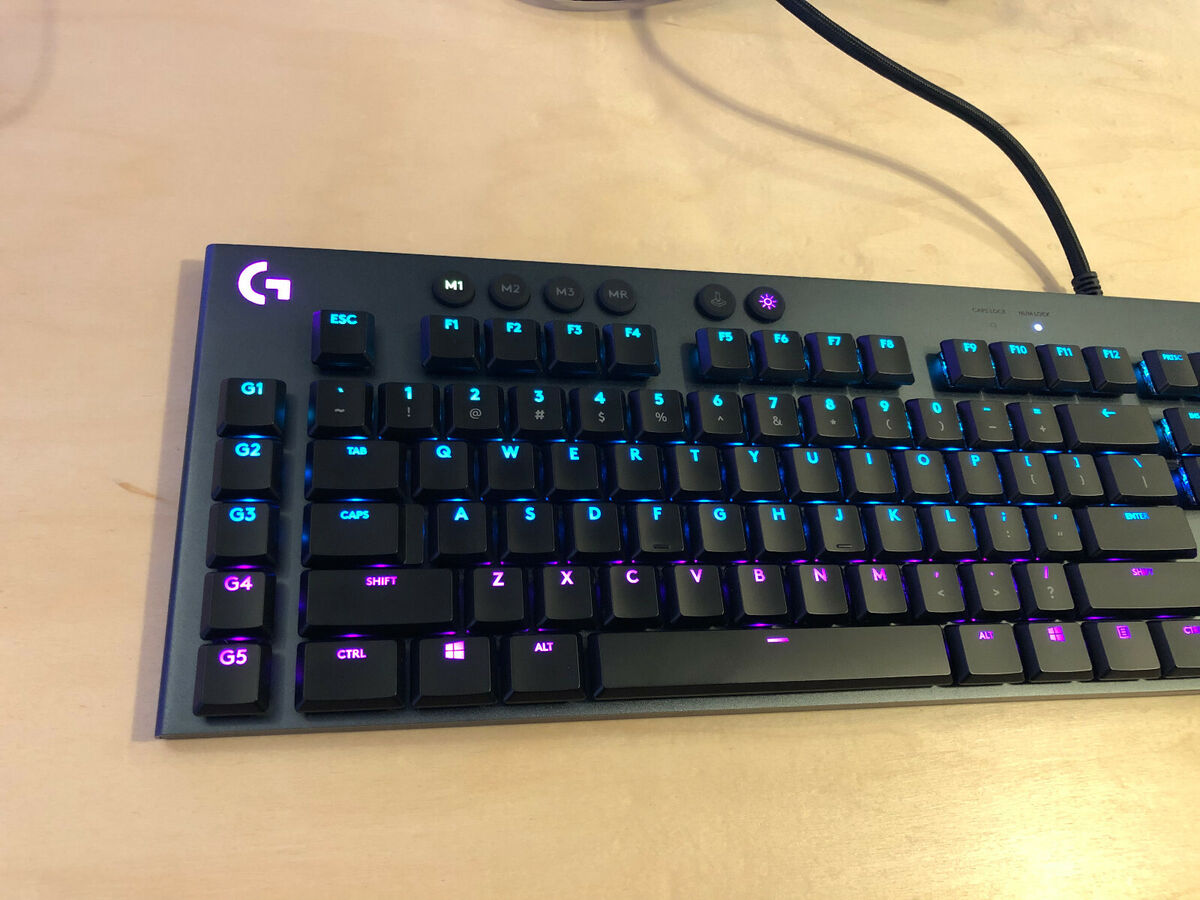 Logitech G815 LightSync RGB Mechanical Gaming Keyboard - GL Logitech G815 LightSync RGB Mechanical Gaming Keyboard - GL