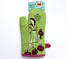 Blue Q My Favorite Salad Is Wine Oven Mitt Ho...