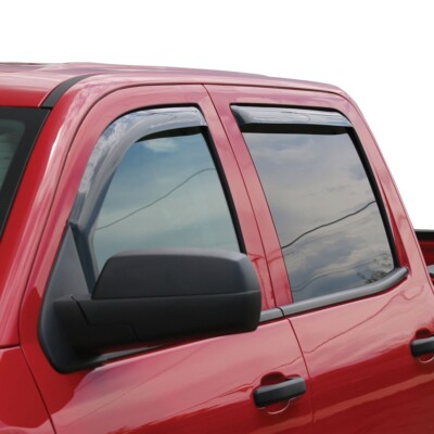 In Channel Rain Guards Smoked Window Visors 4PCS FOR Cadillac XT5
