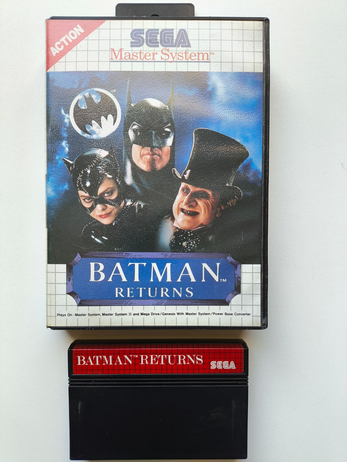 SEGA Master System  Jeu BATMAN RETURNS