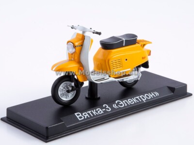 Motorcycle magazine series (Modimio) No.35 with model of Vyatka 3 ''Electron''