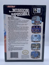 MISSION: IMPOSSIBLE (Nintendo NES, 1990) BRAND NEW Factory Sealed - H Seam