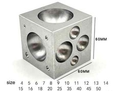 Dapping Block Professional Jeweler Metal Forming Shaping Tool for Jewelry Making