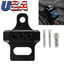 For MAC Boost Control Solenoid Valve Mount Holder Bracket 3 Port Billet Aluminum