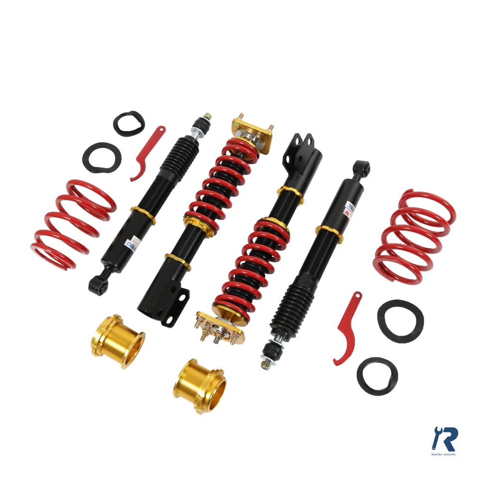 Kit de reducción de suspensión Coilovers ajuste de altura para Ford Mustang 1994-2004 Foto 3 de 4