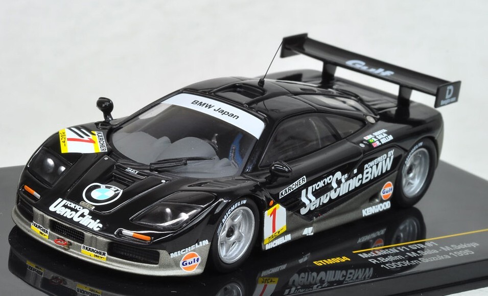IXO 1/43 McLaren F1 GTR 1995 Suzuka 1000km R.Bellm/M.Sala/M.Sekiya