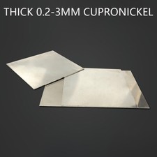 Cupronickel Alloy Sheet Plate Metal White Copper Solid Panel Board Thick 0.2-3mm