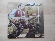 Nils Lofgren autograph signed LP cover "Night After Night" vinyl