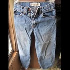 Arizona Loose 10 Slim 100% Cotton Blue Jean Pants Preowned Adjust Waist Button — photo 6