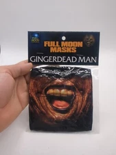 Full Moon Face Masks Gingerdead Man Brand New