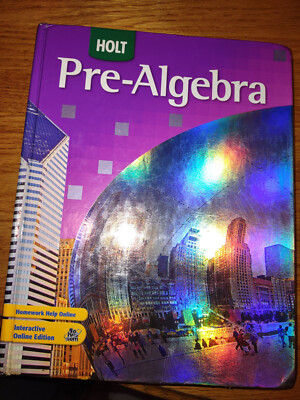 Holt Pre-Algebra