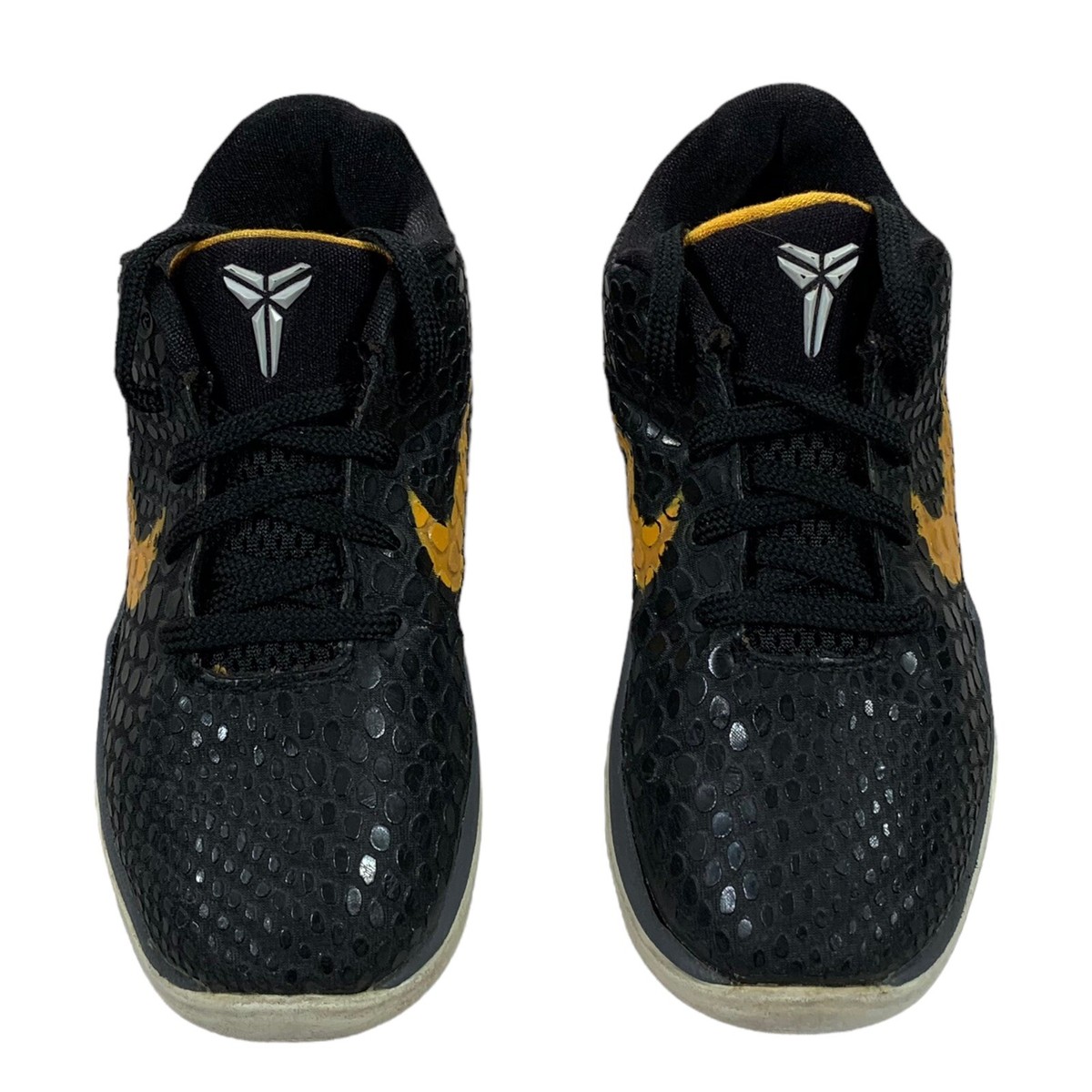 Vintage Nike Kobe VI 6 Black Del Sol Dark Grey 2010 Sneakers