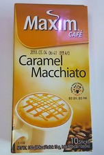 Korea Maxim Cafe Caramel Macchiato Instant Coffee 13g X 10Sticks