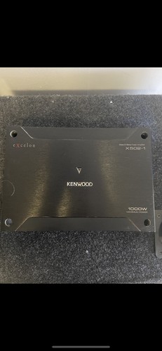 Kenwood Excelon X502-1 X Series Class D 1000 Watt Mono Power Amplifier X5021 - Picture 1 of 2