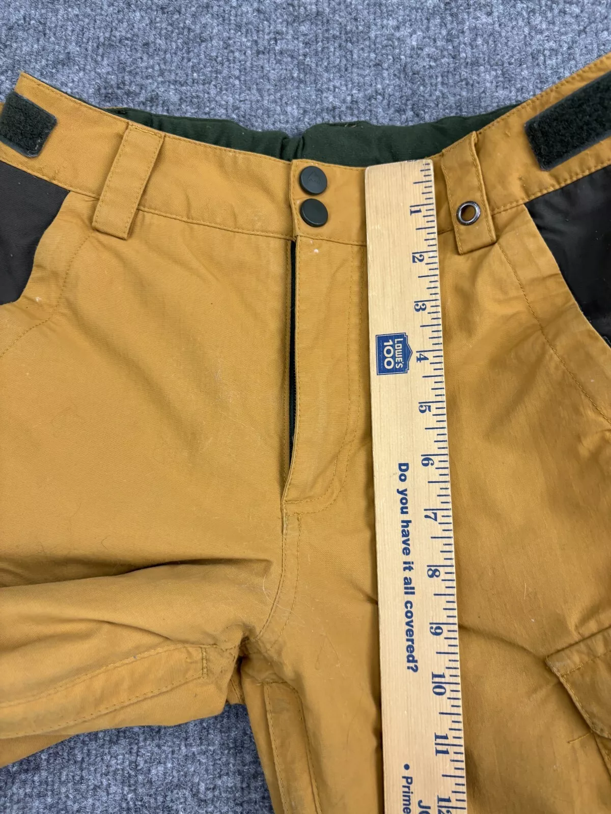 burton exile cargo dryride pants