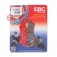BremsbelÄGe Vorne Kohlenstoff EBC FA125TT Honda Cr R 250 1992 - 1993