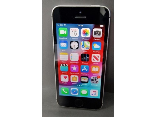 Apple iPhone SE Space Grey 128GB  1st gen Unlocked iOS Smartphone 96% battery Apple iPhone SE Space Grey 128GB  1st gen Unlocked iOS Smartphone 96% battery