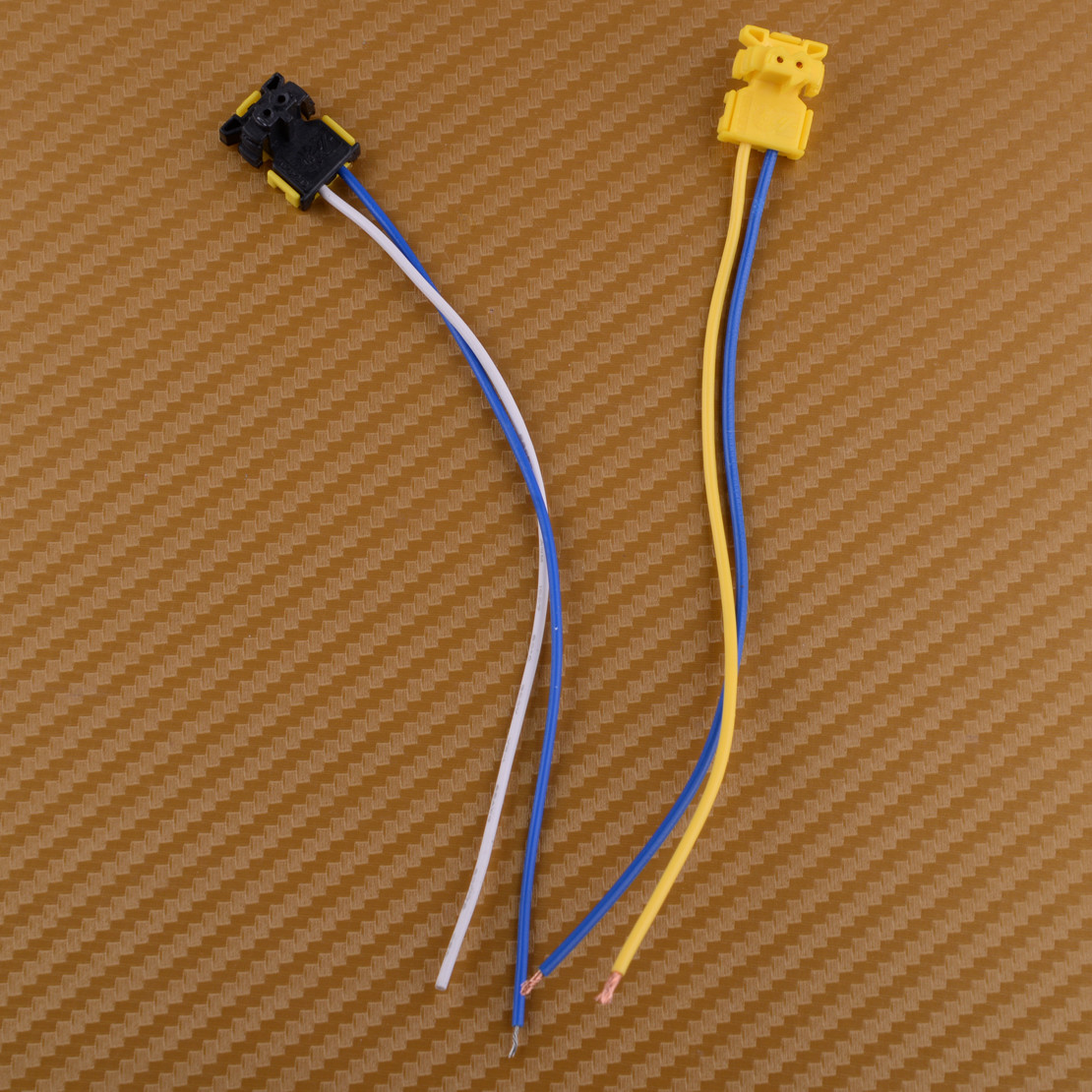2× Airbag Clockspring Plug Connector 13cm Wire For Ford Dodge Chevrolet
