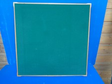 Ancienne table de jeu bistrot bar pliante jeu de cartes, poker feutre vert 