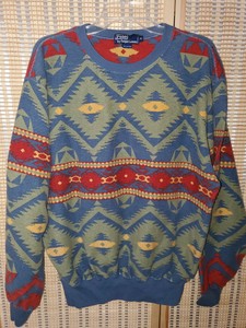native print sweaters