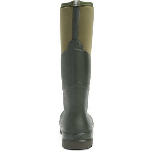 Muck Boots Chore 2K Dark Green Rubber/Neoprene Unisex Wellingtons - Picture 2 of 8