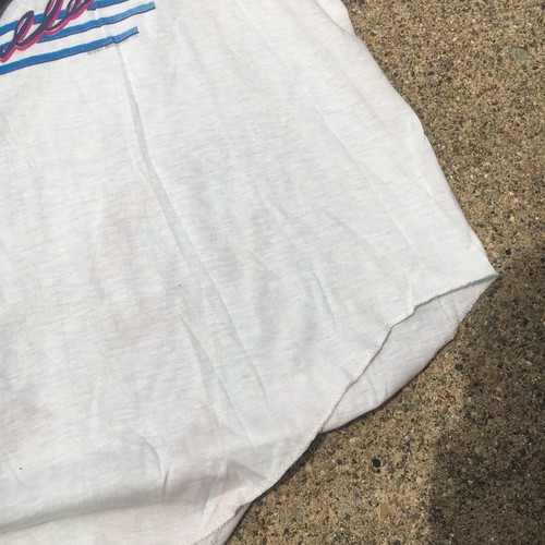 RARE VINTAGE 1980s MICHAEL JACKSON THRILLER CONCERT BASEBALL Tee T Shirt L - Picture 6 of 11