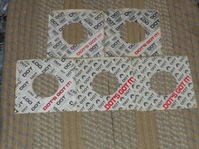 45 COMPANY RECORD SLEEVES. LOT OF 5 DOT.