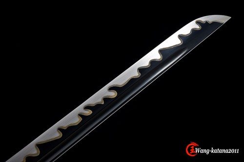 Espada Recta Ninjato 1095 Acero al Carbono Japonesa Ninja Fulltang - Imagen 9 de 12