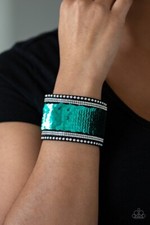 Paparazzi Wrap Bracelet-Mermaids Have More Fun