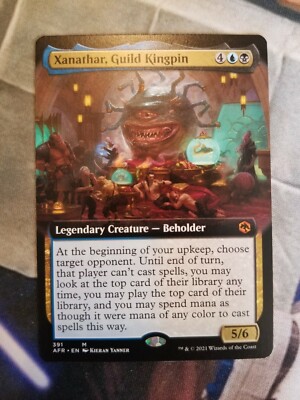 Xanathar Guild Kingpin BORDERLESS Magic The Gathering MTG Card - AFR | eBay