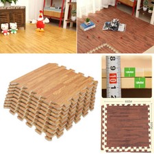 New 24 Tiles 96 Sq Ft Interlocking EVA Foam Floor Mat Flooring Gym Playground UK