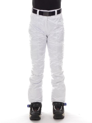CMP Snowboardhose Skihose Schneehose weiß Gürtel ClimaProtect 
