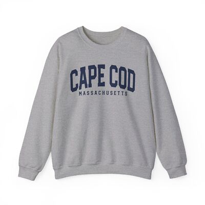 Cape Cod Massachusetts Sweatshirt Gifts Crew Neck Long Pullover Shirt Men Unisex